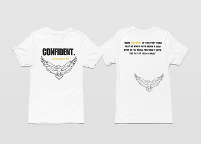 CONFIDENT- White T-Shirt Collection