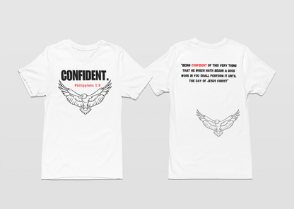 CONFIDENT- White T-Shirt Collection