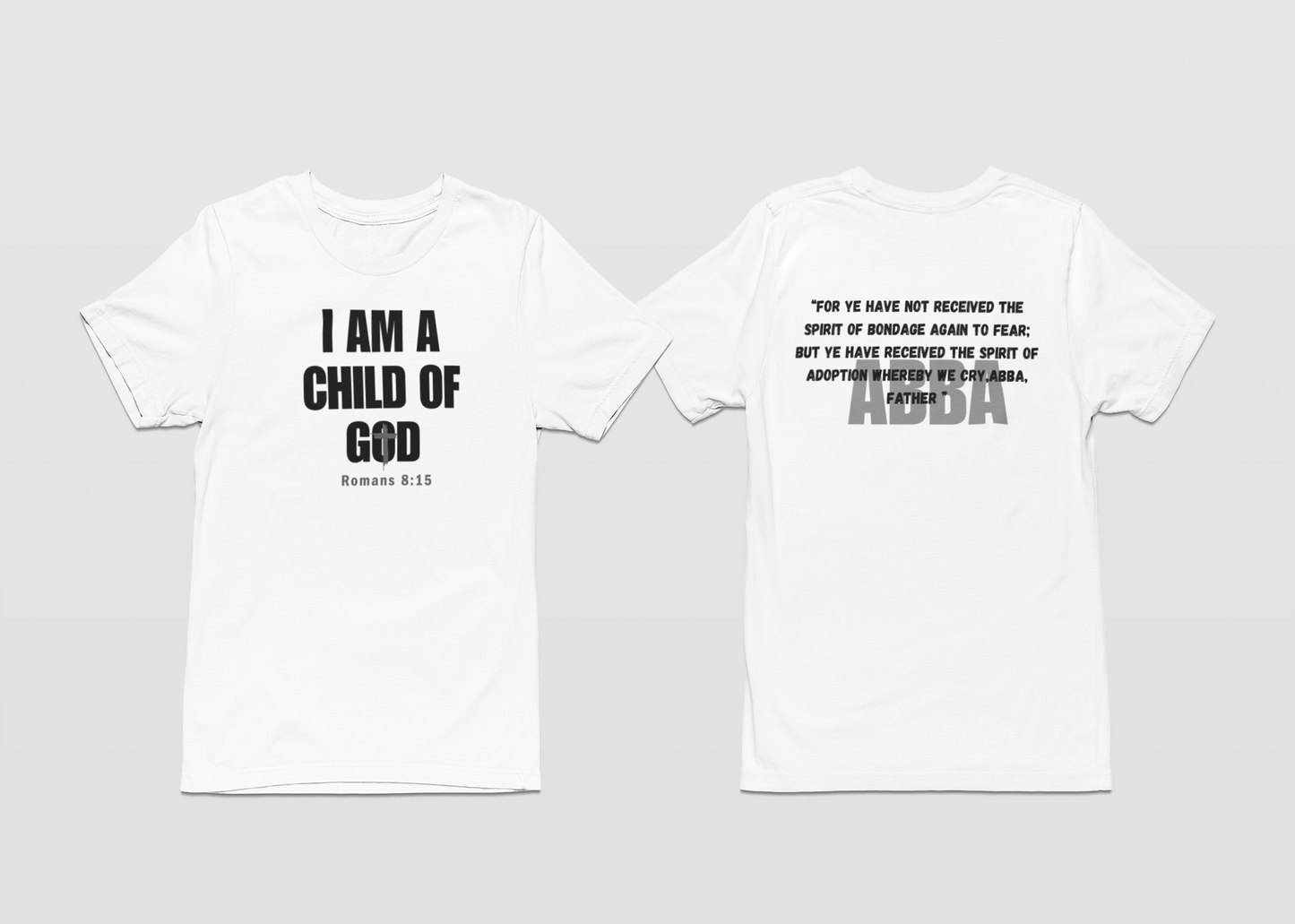 'CHILD OF GOD' White Shirt collection