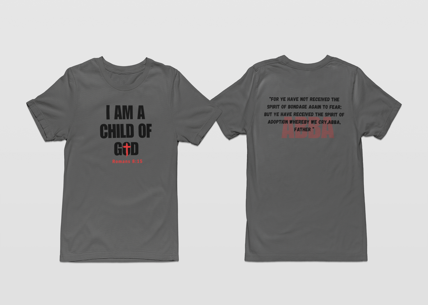 'CHILD OF GOD' Gray Shirt collection