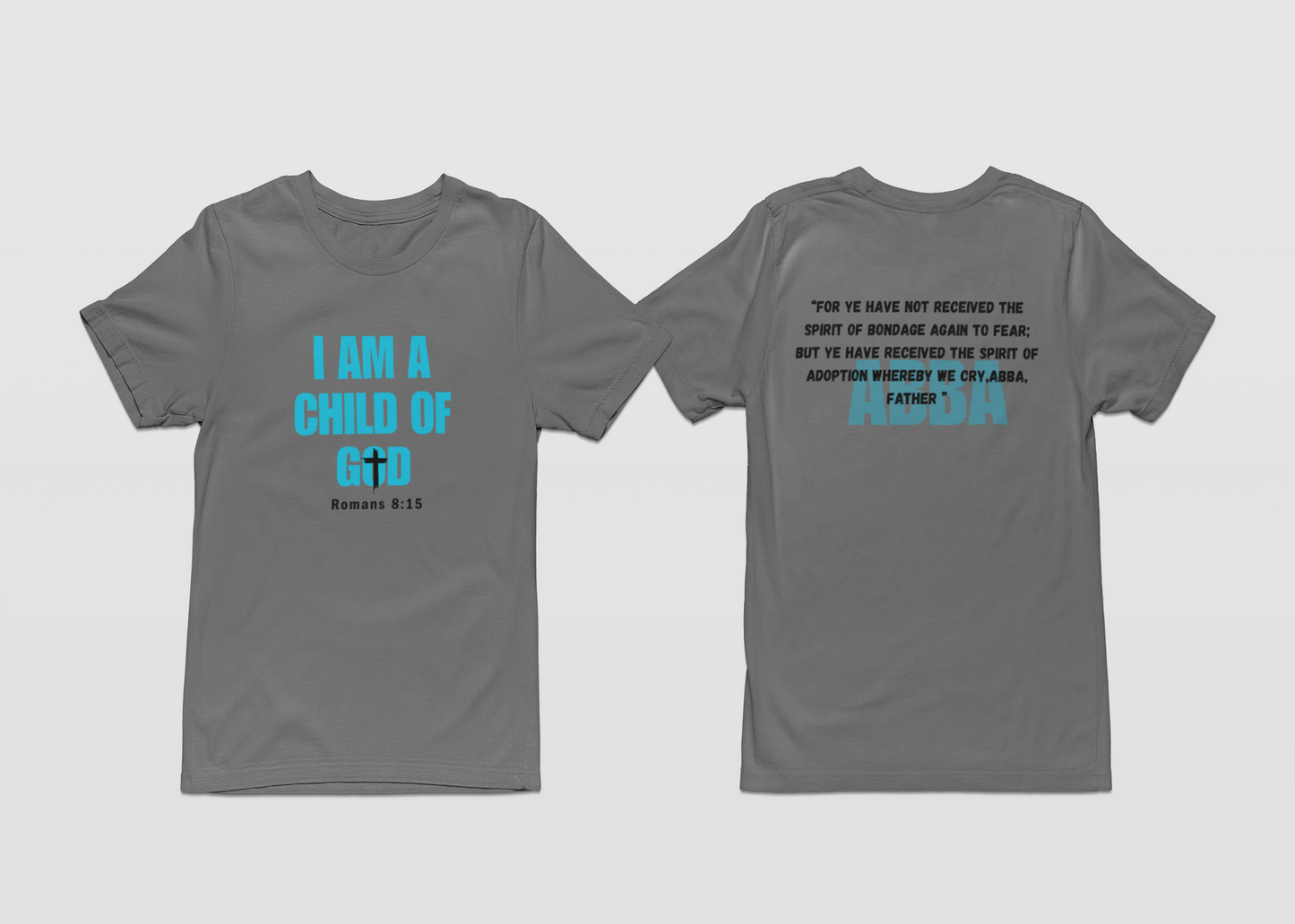 'CHILD OF GOD' Gray Shirt collection