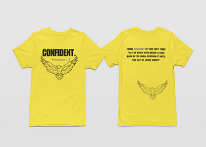 CONFIDENT- Yellow T-Shirt Collection