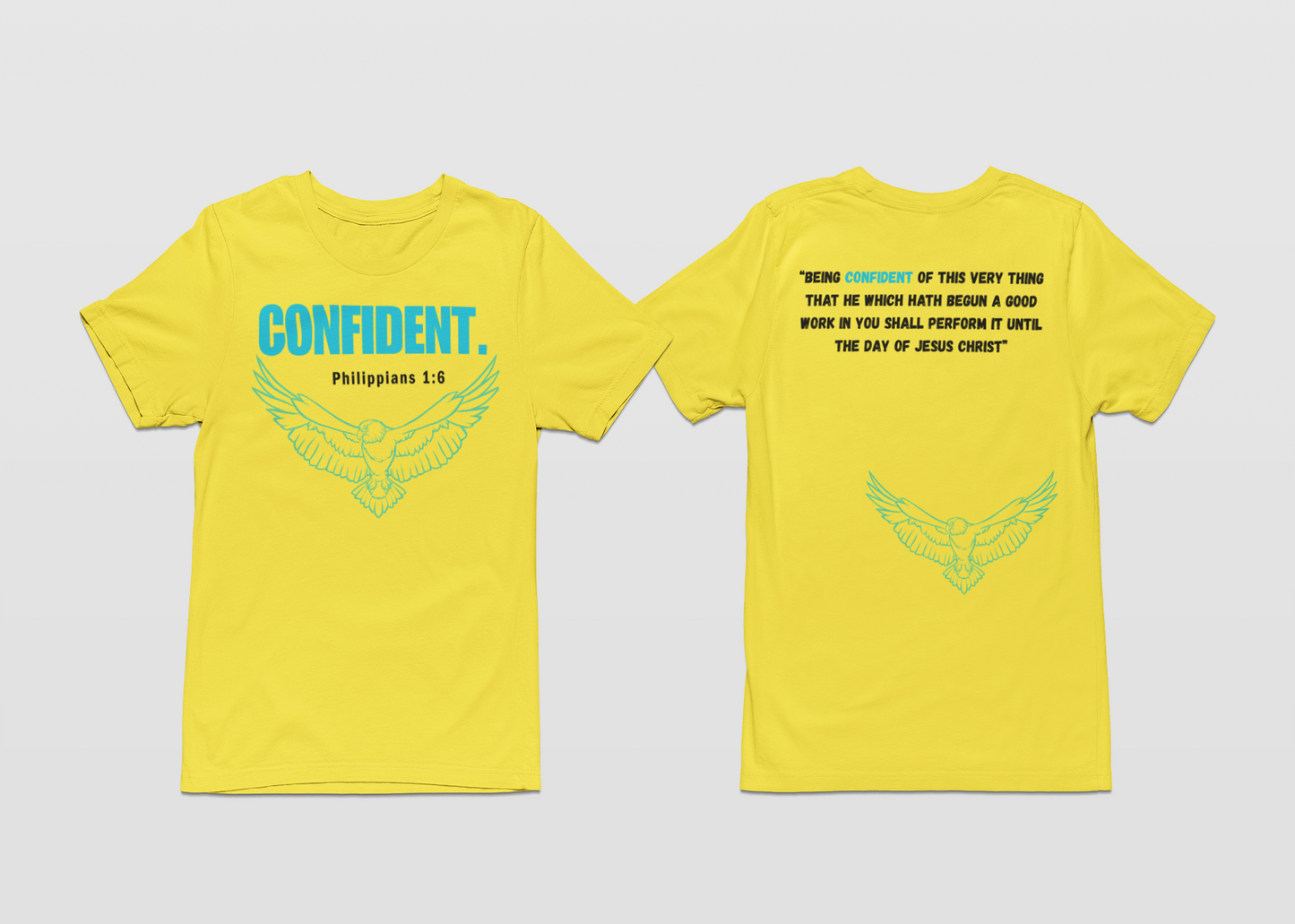 CONFIDENT- Yellow T-Shirt Collection