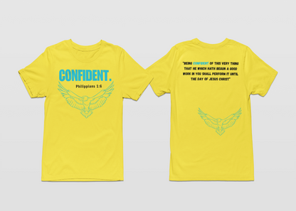 CONFIDENT- Yellow T-Shirt Collection