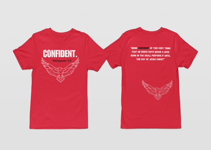 CONFIDENT- Red T-Shirt Collection