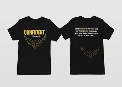 'Confident' Black shirt collection