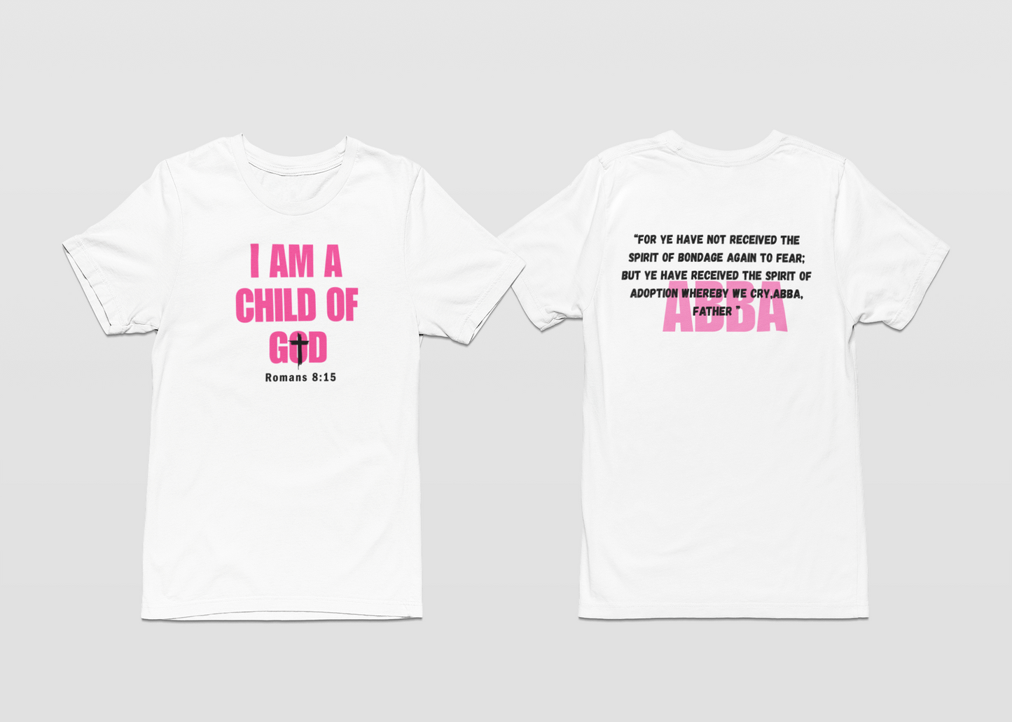 'CHILD OF GOD' White Shirt collection