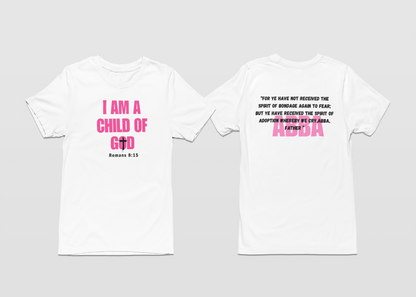 'CHILD OF GOD' White Shirt collection