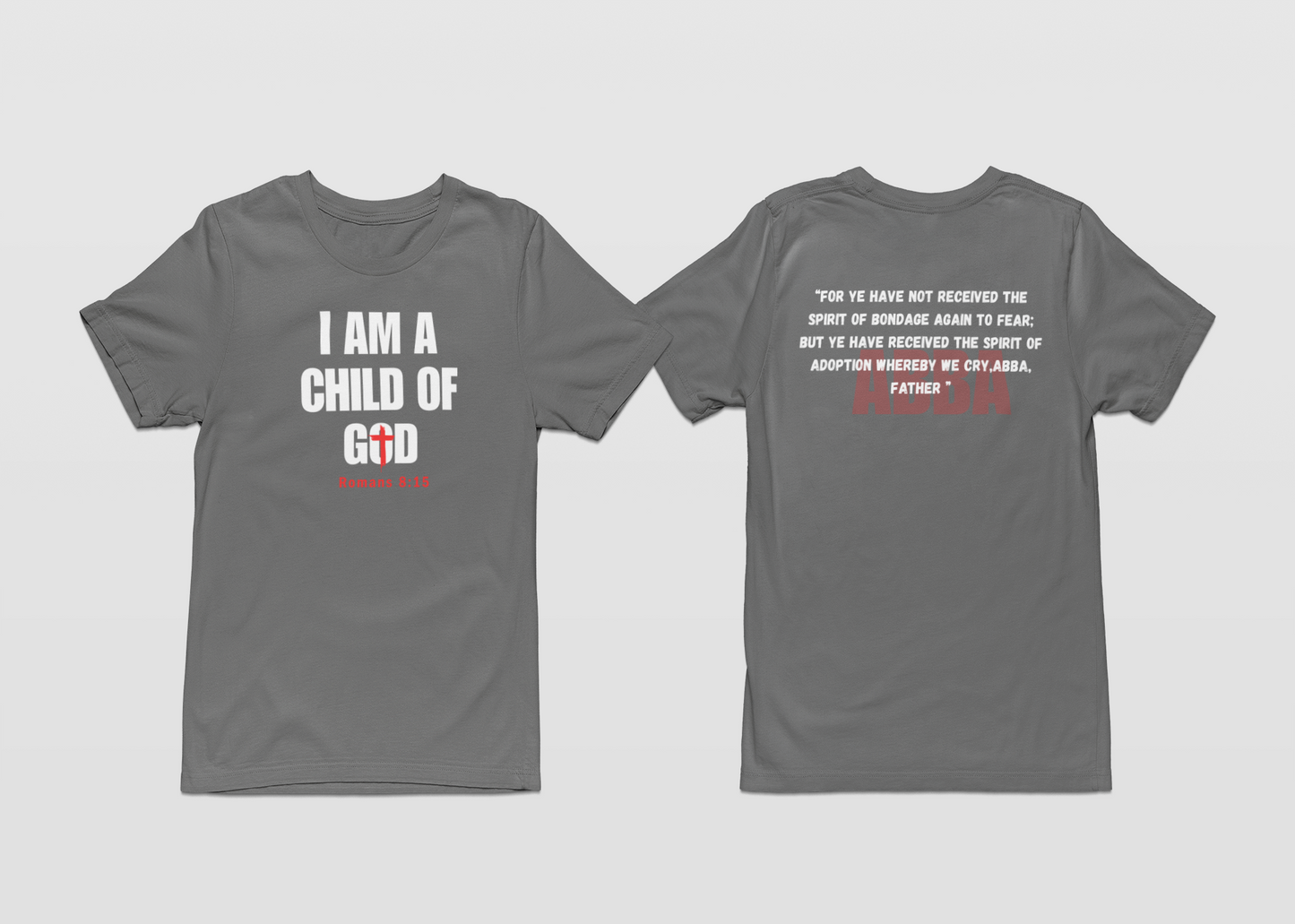 'CHILD OF GOD' Gray Shirt collection