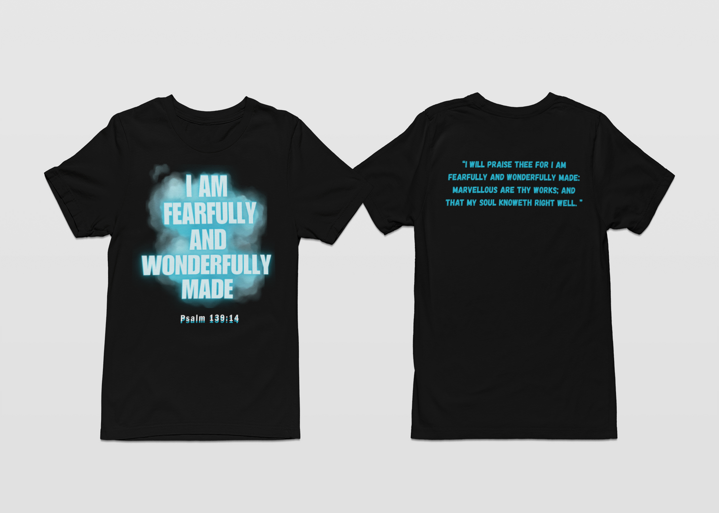 'WONDERFULLY MADE' - Black Shirt Collection