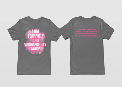 'WONDERFULLY MADE' Gray shirt collection