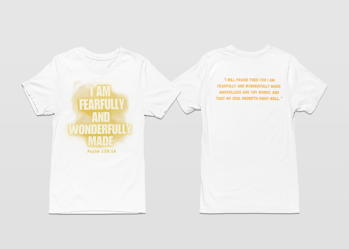 'WONDERFULLY MADE' White Shirt Collection