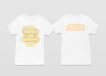 'WONDERFULLY MADE' White Shirt Collection
