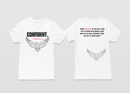CONFIDENT- White T-Shirt Collection