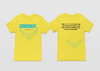 CONFIDENT- Yellow T-Shirt Collection