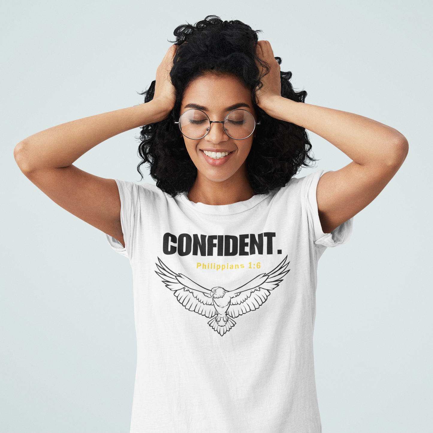CONFIDENT- White T-Shirt Collection