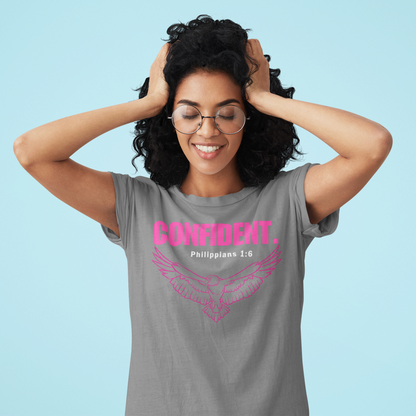 CONFIDENT-Gray T-shirt Collection