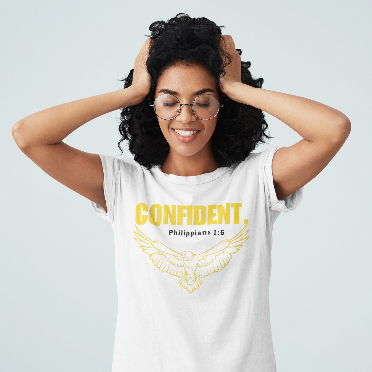 CONFIDENT- White T-Shirt Collection
