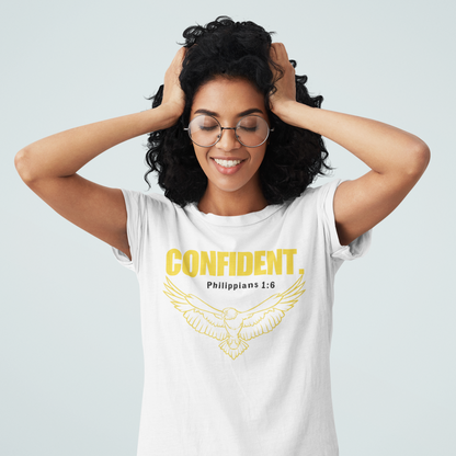 CONFIDENT- White T-Shirt Collection