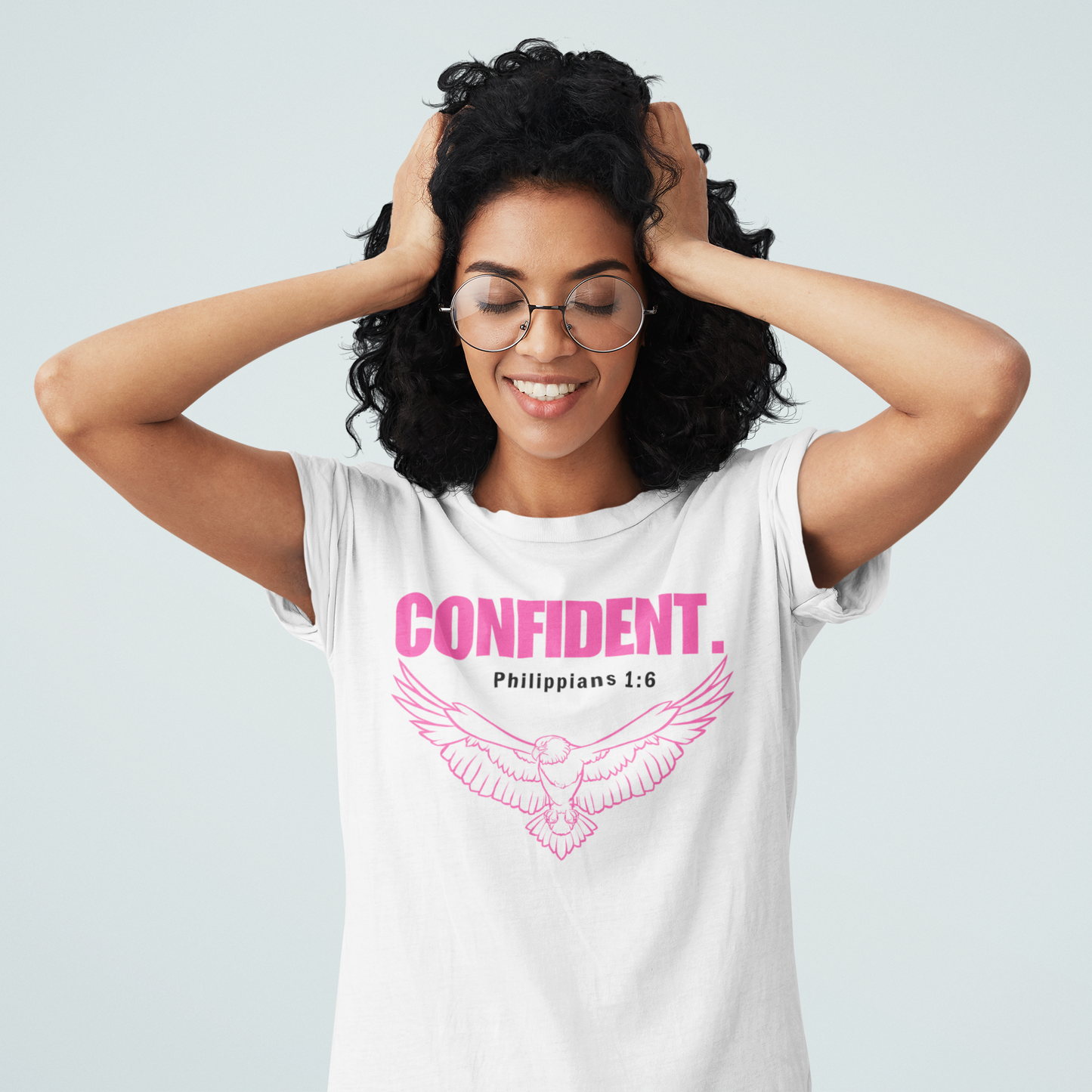 CONFIDENT- White T-Shirt Collection