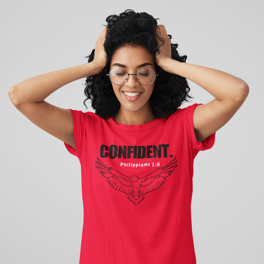 CONFIDENT- Red T-Shirt Collection