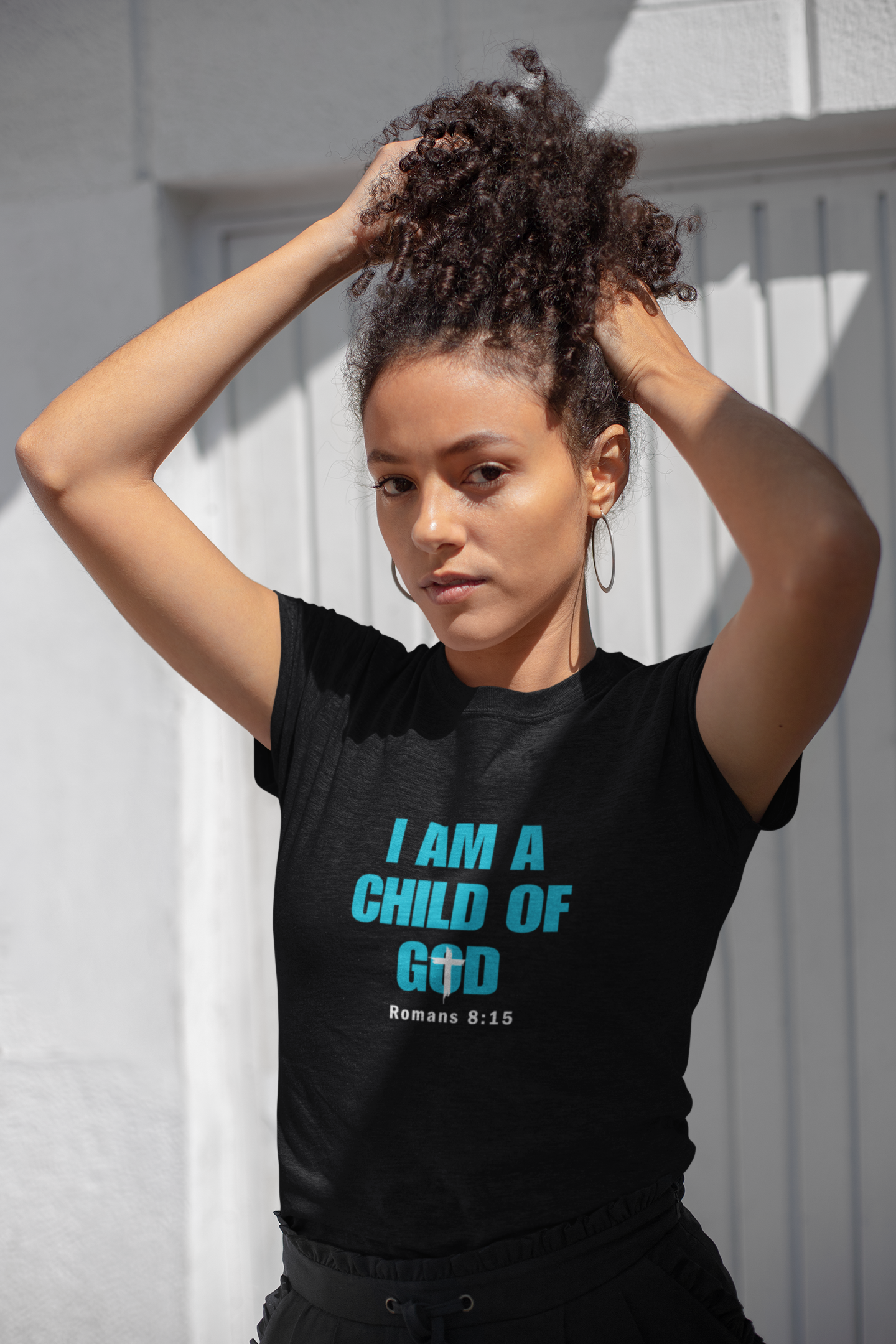 'CHILD OF GOD'Black shirt collection