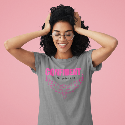 CONFIDENT-Gray T-shirt Collection