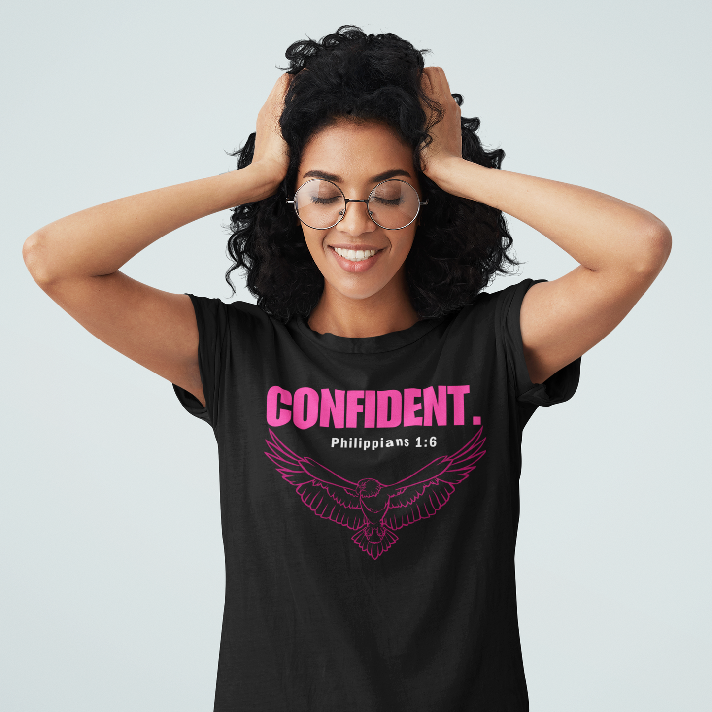 'Confident' Black shirt collection