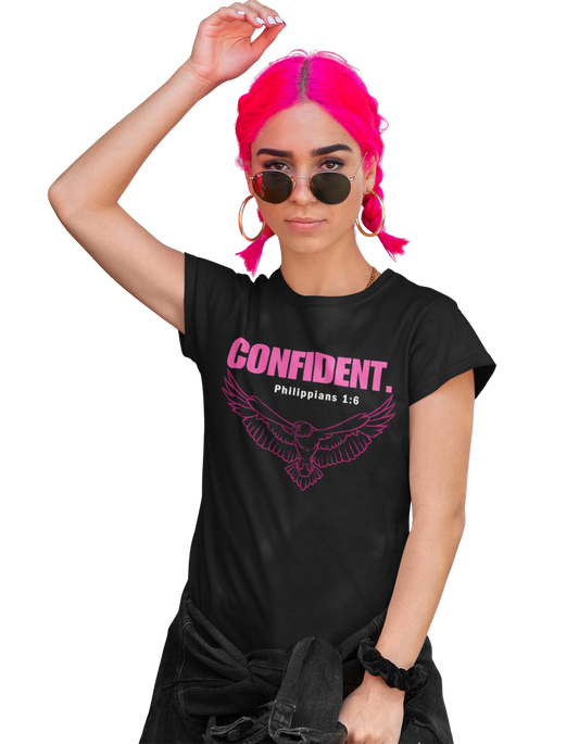 'Confident' Black shirt collection