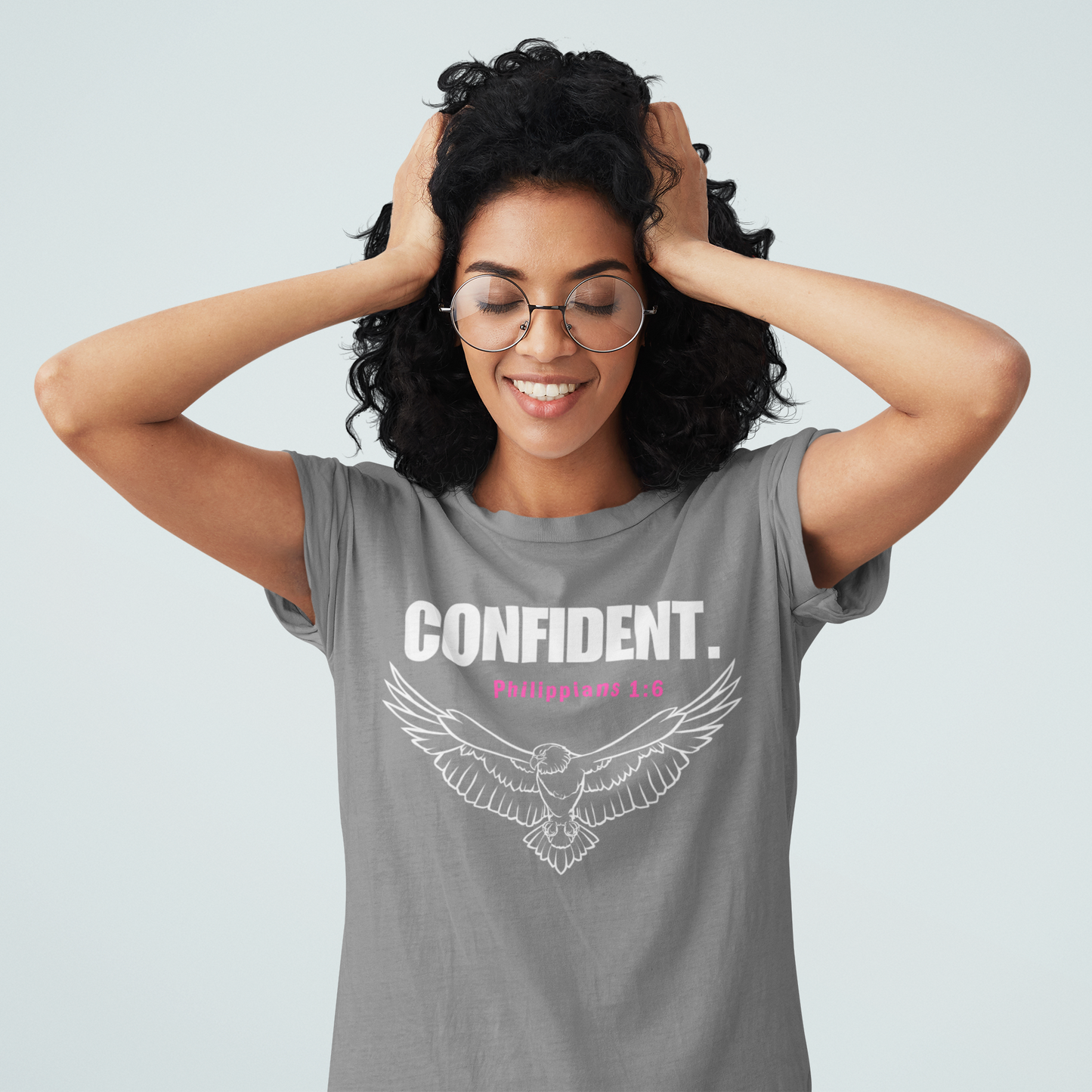 CONFIDENT-Gray T-shirt Second Collection
