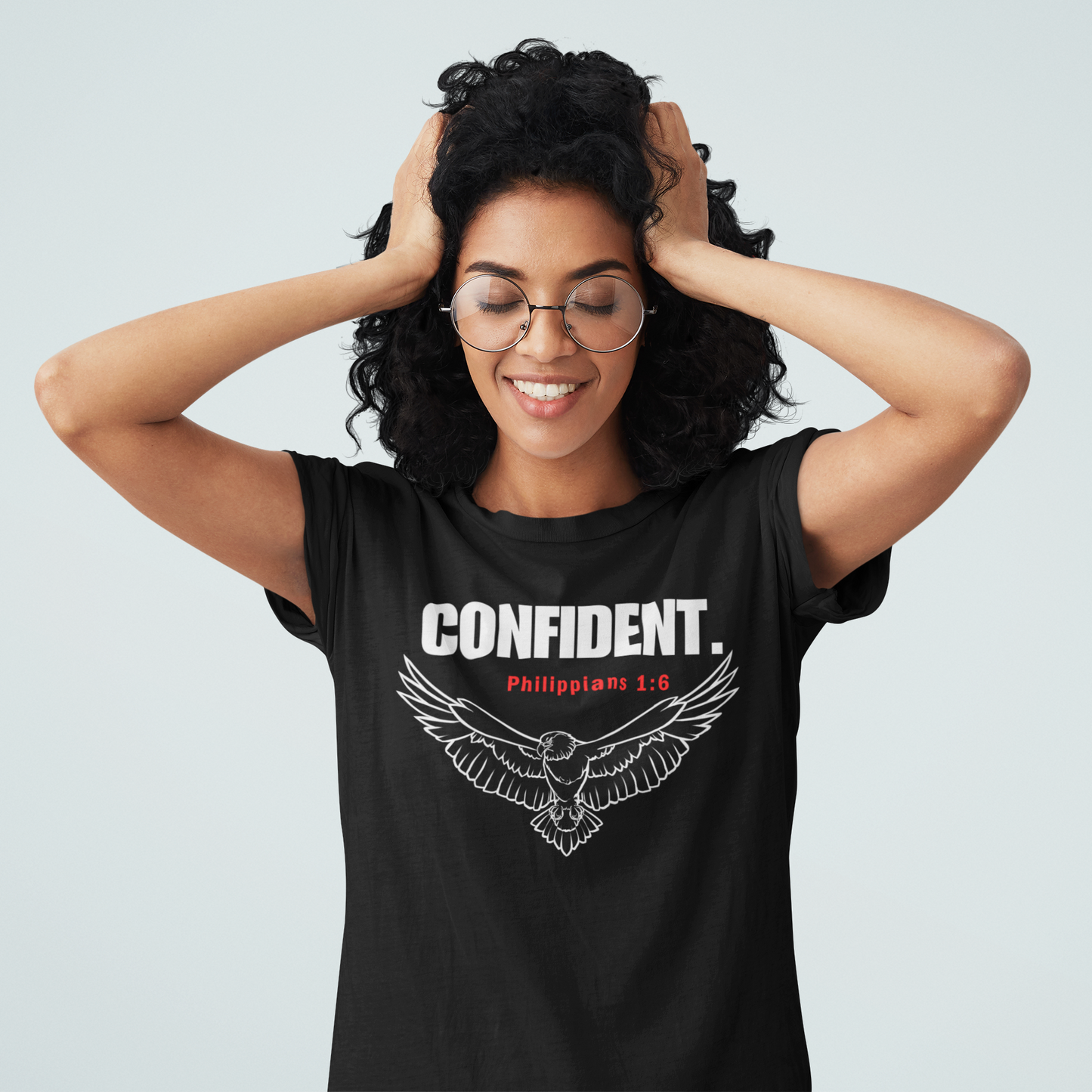 'Confident' Black shirt collection