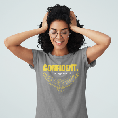 CONFIDENT-Gray T-shirt Collection
