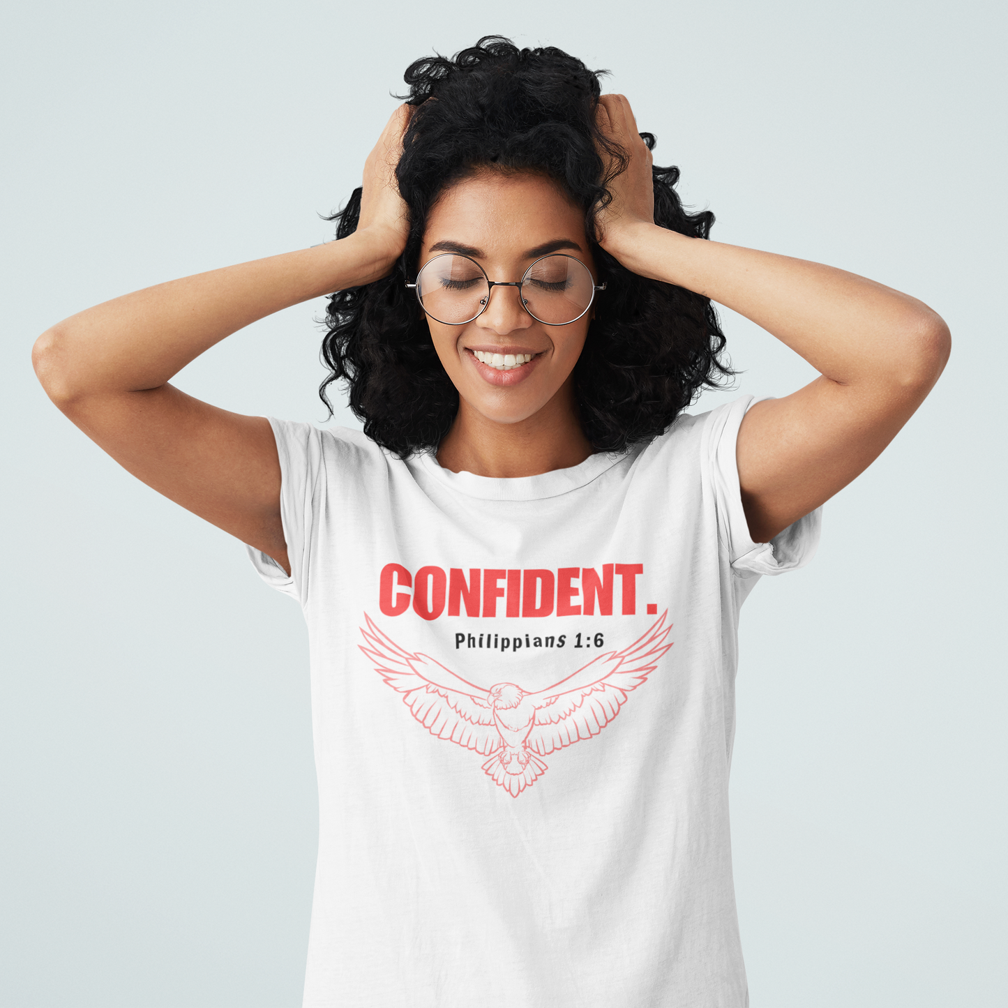 CONFIDENT- White T-Shirt Collection