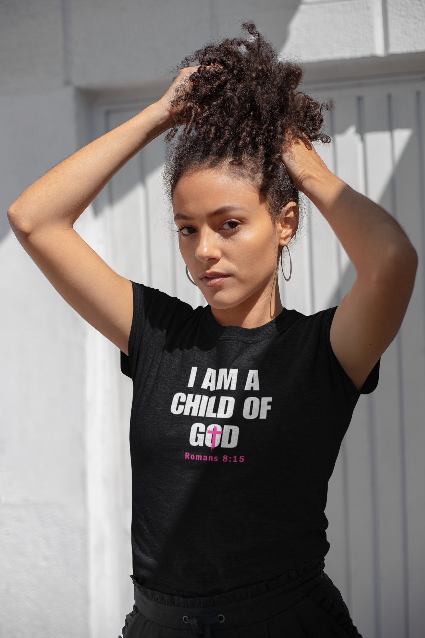 'CHILD OF GOD'Black shirt collection
