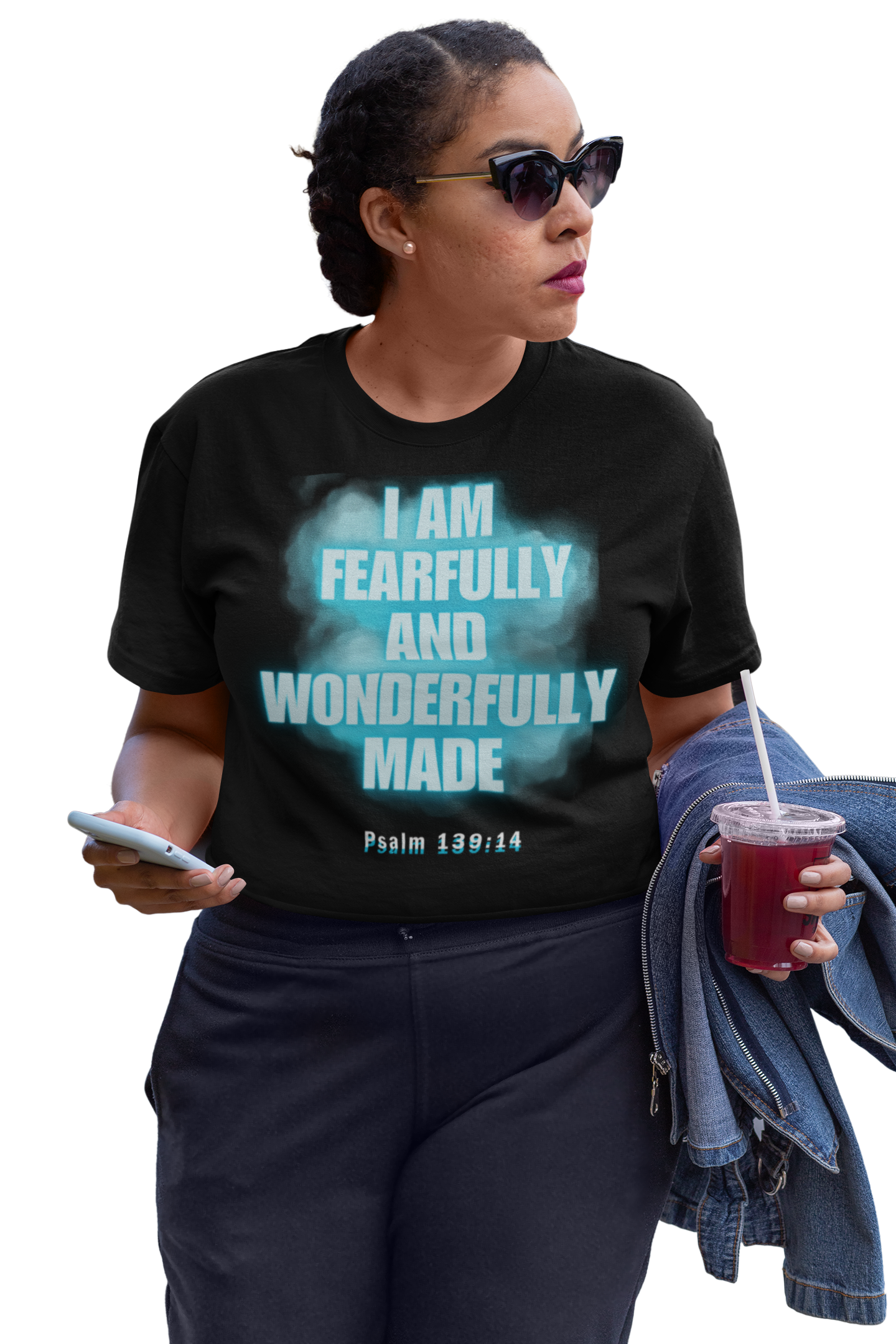 'WONDERFULLY MADE' - Black Shirt Collection