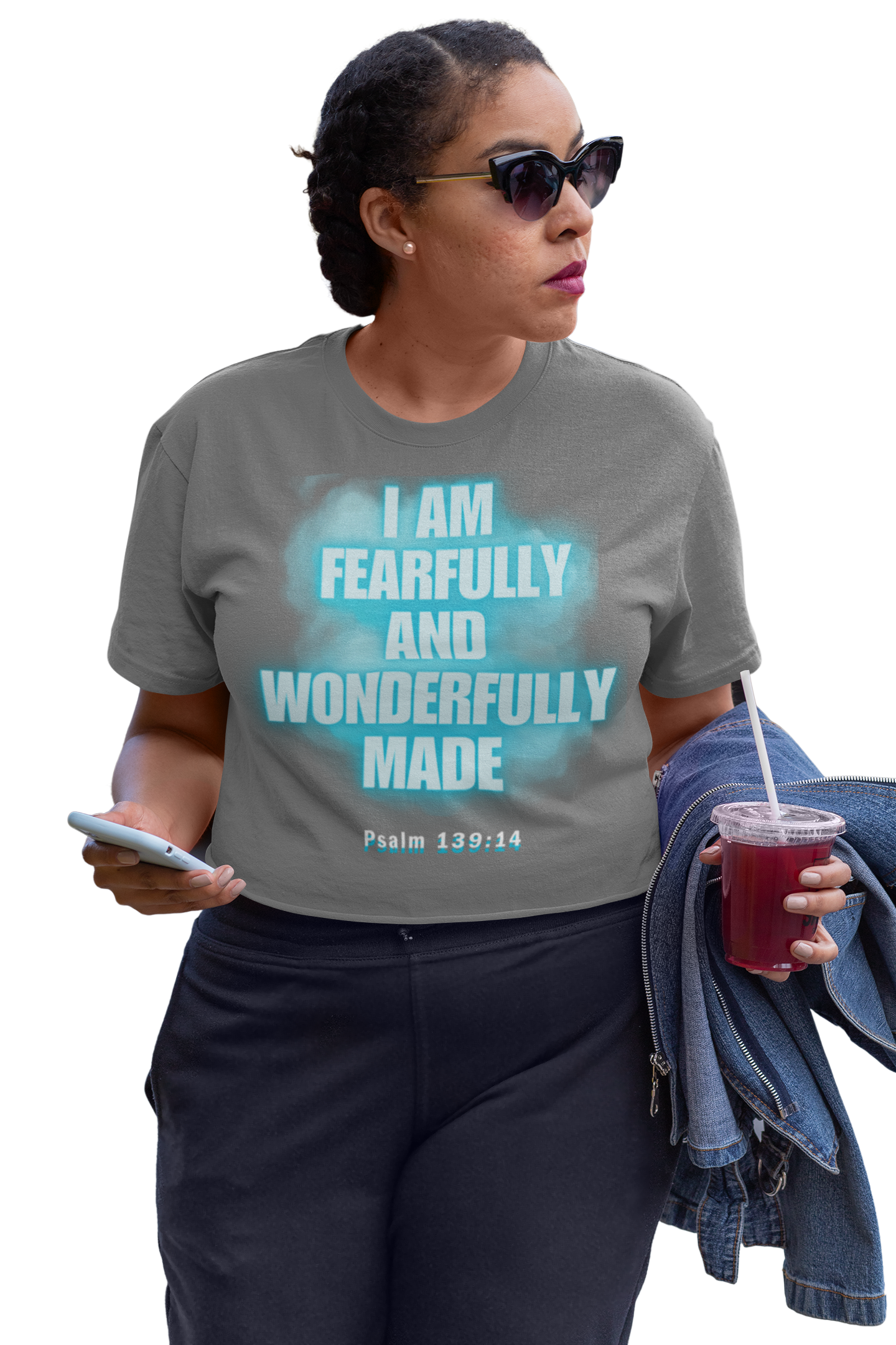 'WONDERFULLY MADE' Gray shirt collection