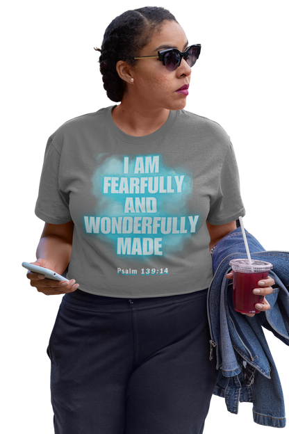 'WONDERFULLY MADE' Gray shirt collection