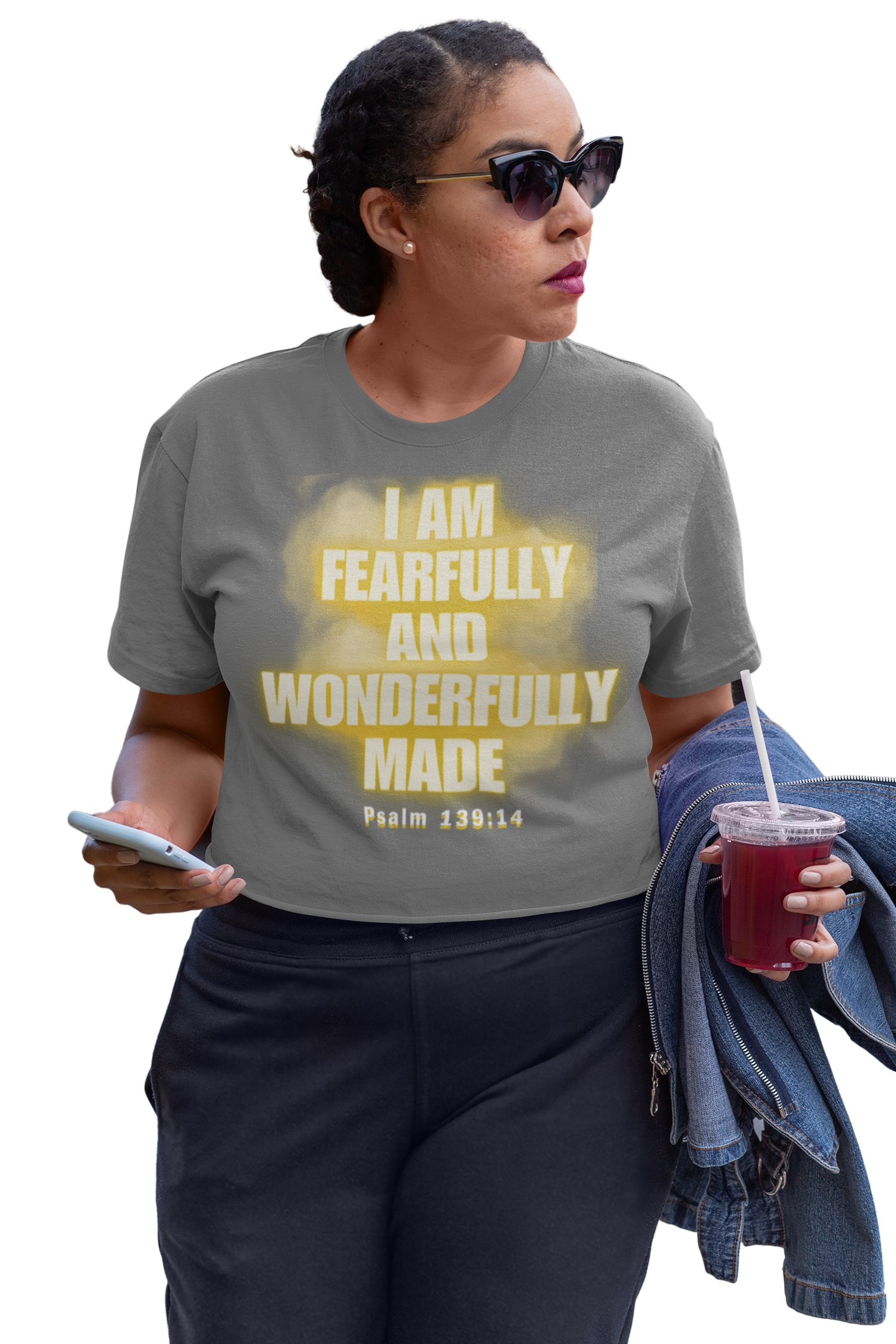 'WONDERFULLY MADE' Gray shirt collection