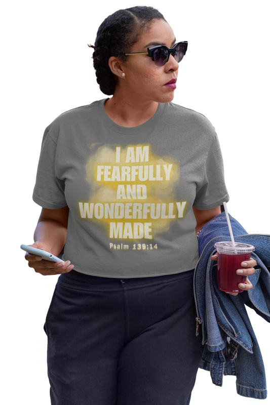 'WONDERFULLY MADE' Gray shirt collection